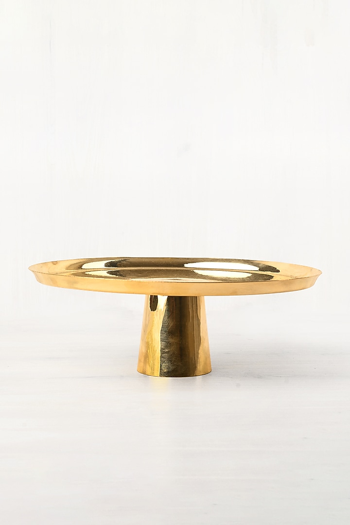 Gold Brass Stand by VATA LIVING at Pernia's Pop Up Shop