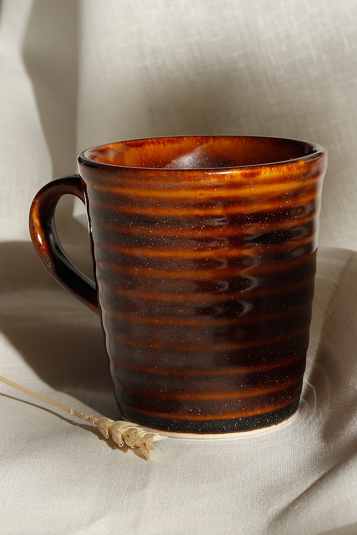 Cacao Coffee Mugs (Set of 2) by VATA LIVING at Pernia's Pop Up Shop