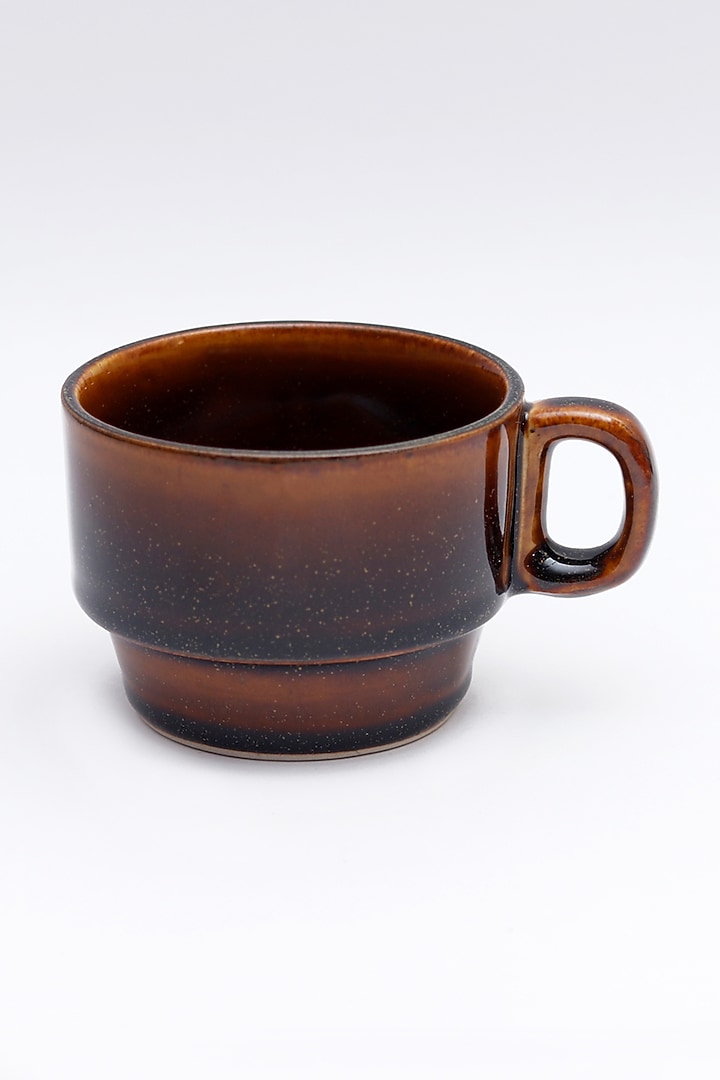 Cacao Tea Mugs (Set of 2) by VATA LIVING at Pernia's Pop Up Shop