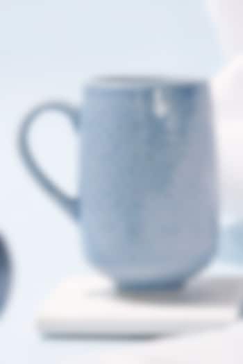 Light Blue Stoneware Mug (Set of 2) by VATA LIVING