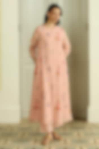 Blossom Muslin Cotton Floral Printed Co-Ord Set by Vaayu at Pernia's Pop Up Shop