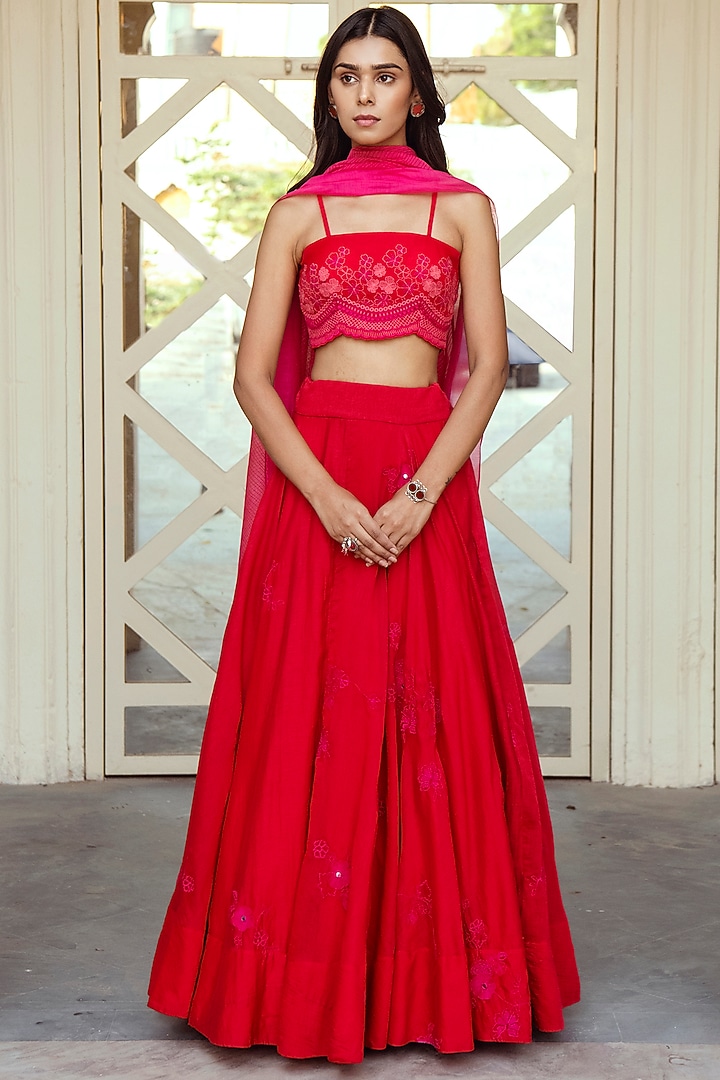 phoebe's bridesmaid dresses friends Poppy Red Rhinestone Long Prom Dress main image 0