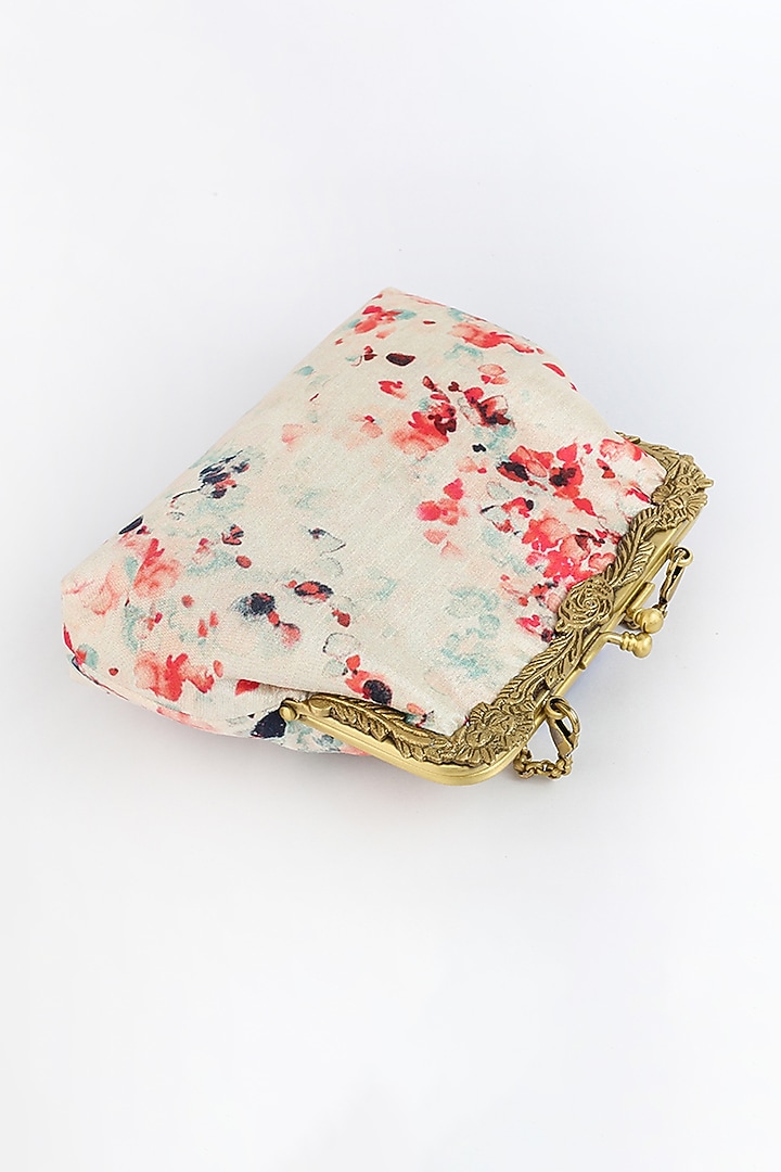 Multi Colored Potli Clutch by Vareli Bafna Designs at Pernia's Pop Up Shop