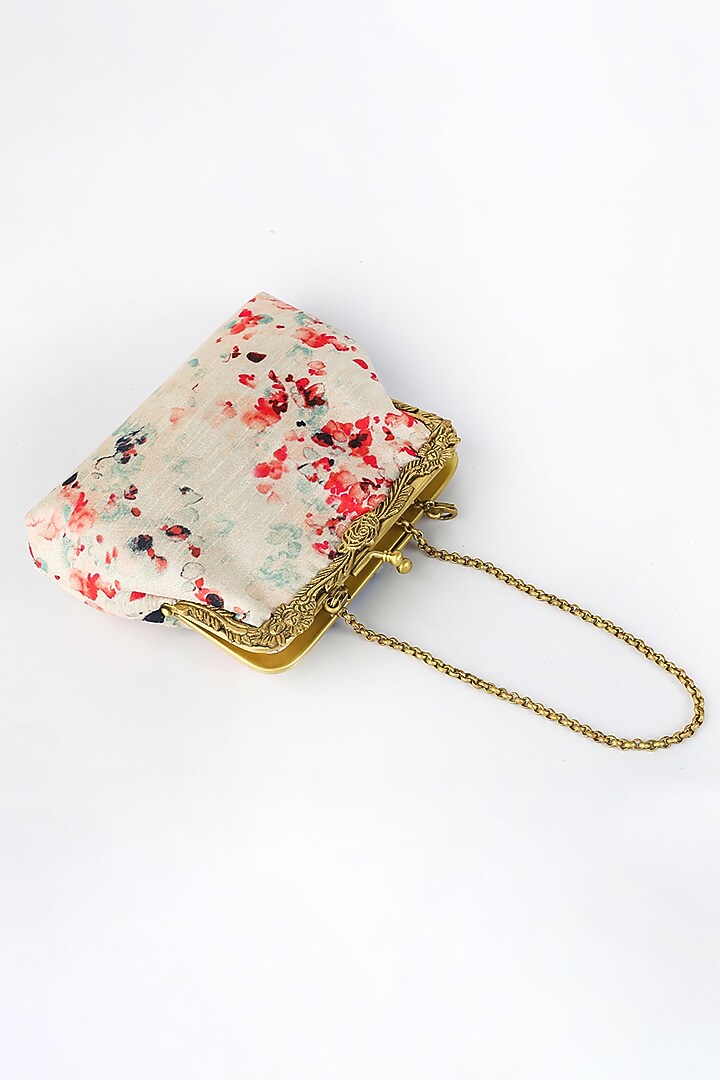 Multi Colored Potli Clutch by Vareli Bafna Designs at Pernia's Pop Up Shop