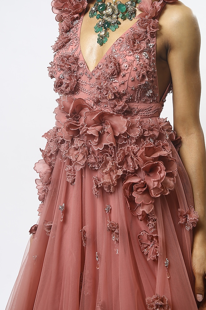 Old rose outlet pink gown