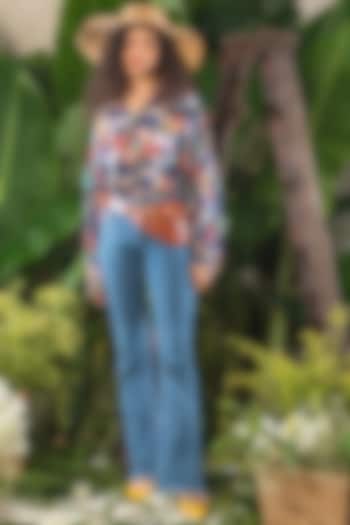Multi Colored Printed Top by Verb by Pallavi Singhee at Pernia's Pop Up Shop