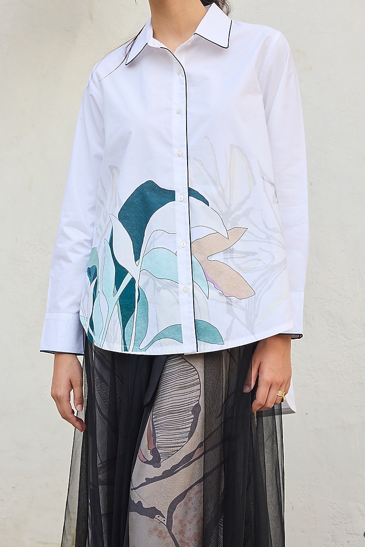 Black Net Skirt Set by Varun Bahl Pret at Pernia's Pop Up Shop