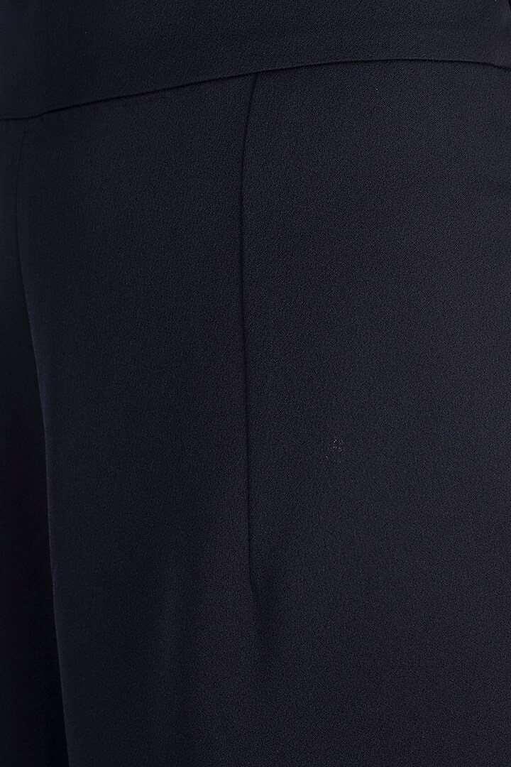 Navy Blue Palazzo Trouser Pants by Vito Dell’Erba at Pernia's Pop Up Shop