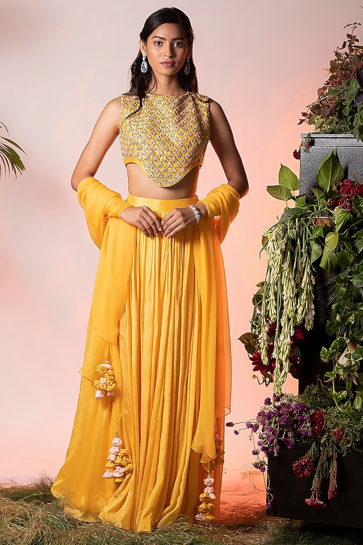 Van's Sunflower Lehenga