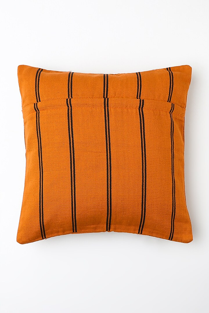 Orange Taveni Cushion Cover by Vekuvolu Dozo at Pernia's Pop Up Shop