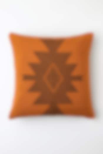 Orange Jupu Cushion Cover by Vekuvolu Dozo