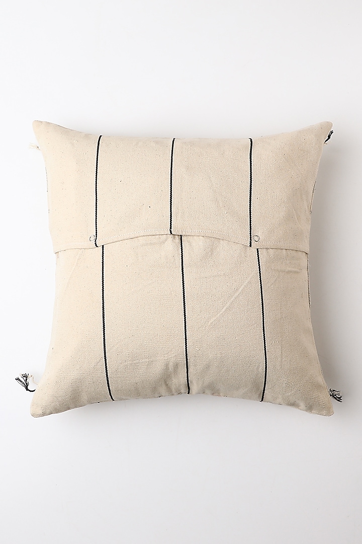 White Spear Cushion Cover by Vekuvolu Dozo at Pernia's Pop Up Shop