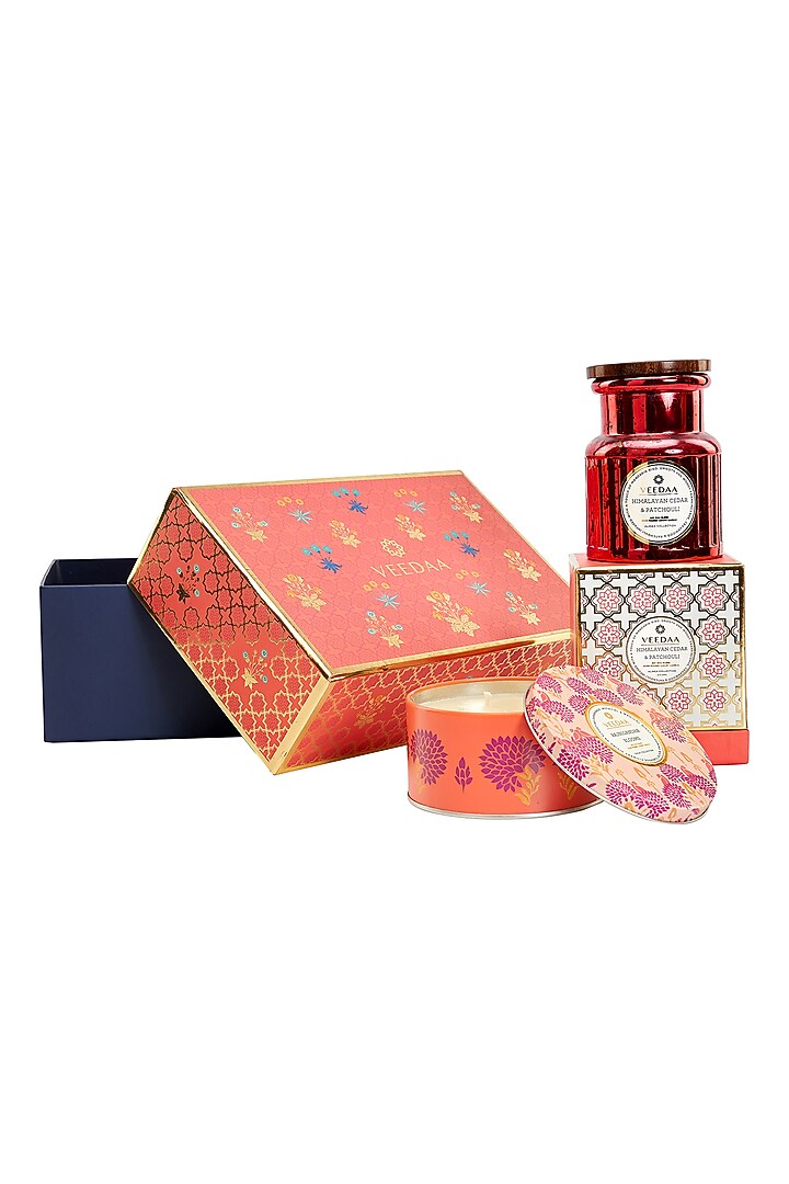 Multi Colored Road To Darjeeling Style 1 Gift Set by VEEDAA at Pernia's Pop Up Shop