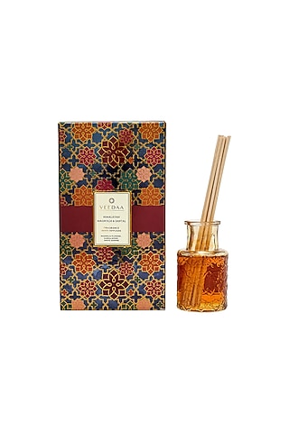 Multi Colored Himalayan Magnolia & Santal Classic Reed Diffuser by VEEDAA