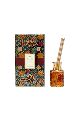 Multi Colored Midnight Jasmine Classic Reed Diffuser by VEEDAA