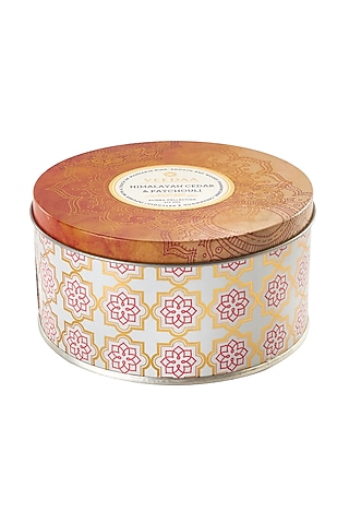 Himalayan Cedar & Patchouli Scented Three Wick Candle by Veedaa