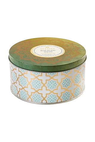 Blue Island Water Scented Three Wick Candle by Veedaa