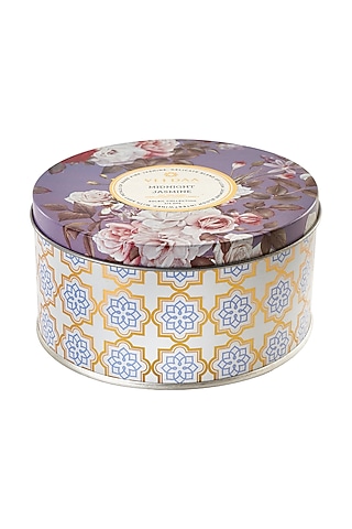Midnight Jasmine Scented Three Wick Candle by Veedaa