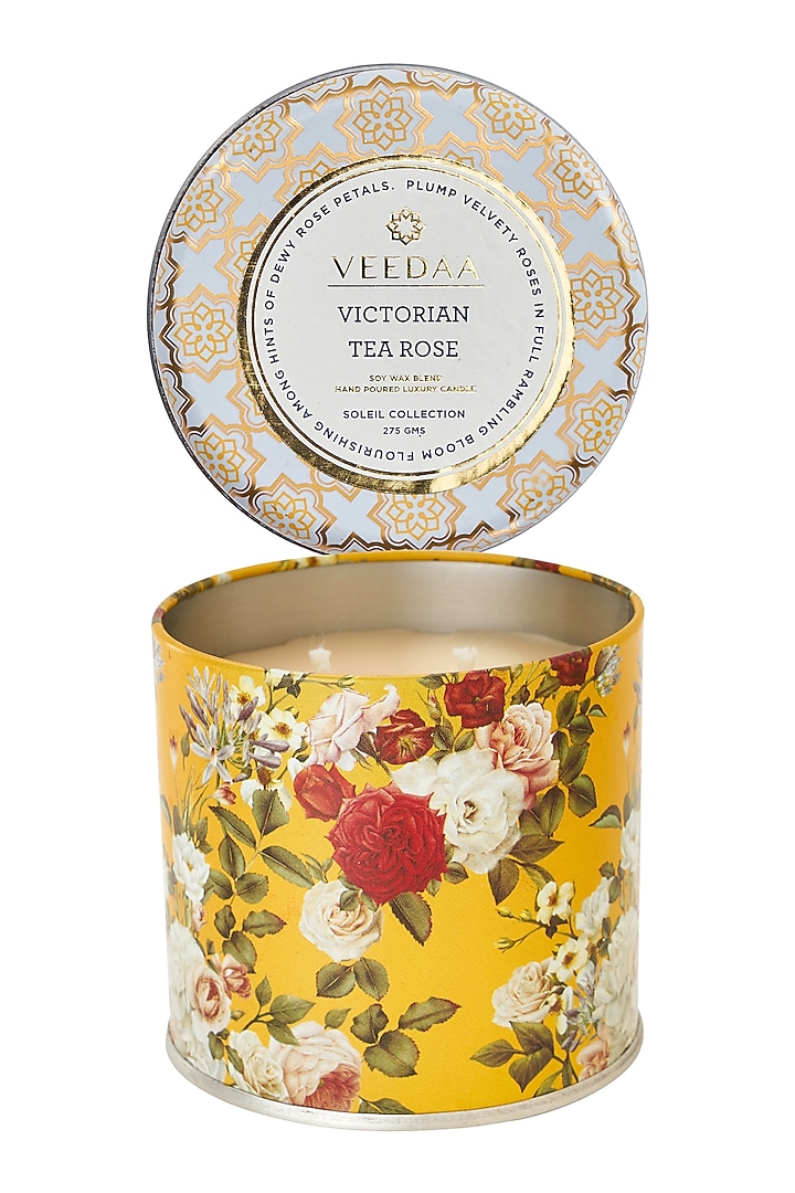 Victorian Tea Rose Scented Candle by Veedaa at Pernia's Pop Up Shop