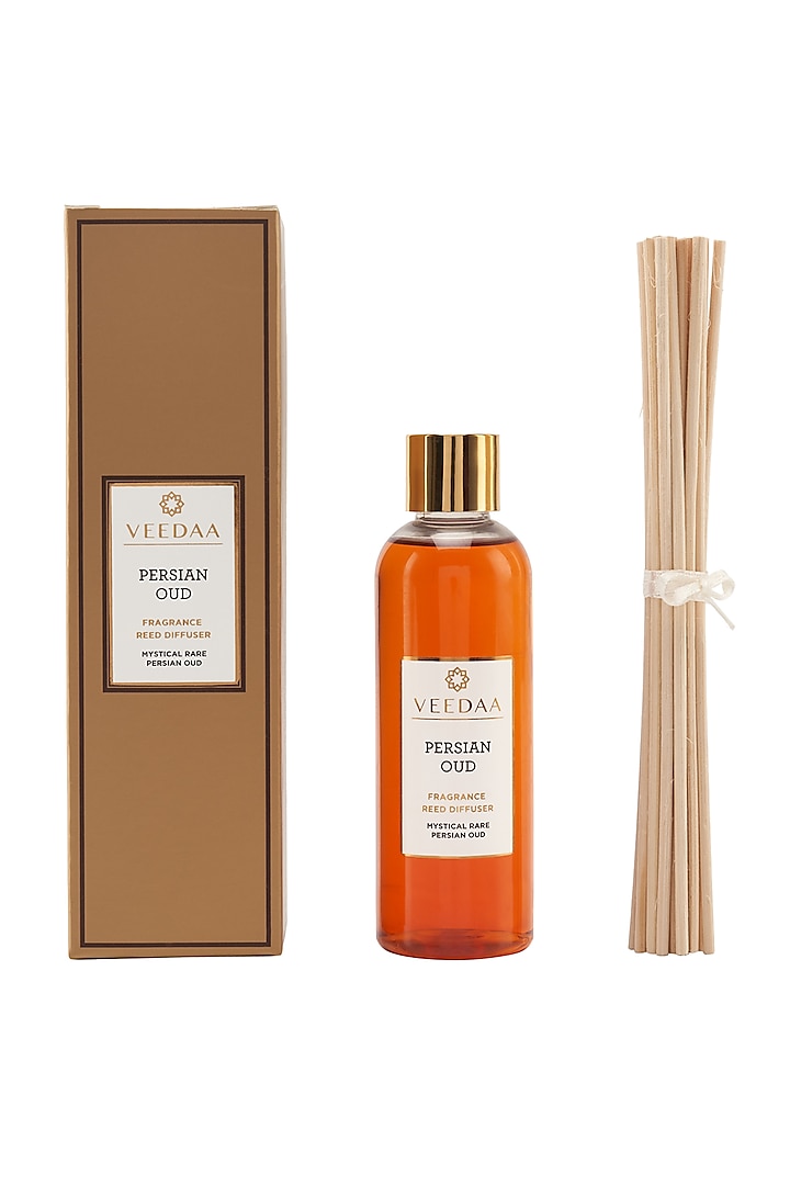 Persian Oud Diffuser Oil Refill & Reeds Set by Veedaa