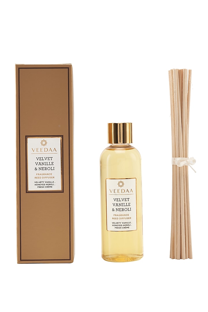 Vanille & Neroli Diffuser Oil Refill & Reeds Set by Veedaa