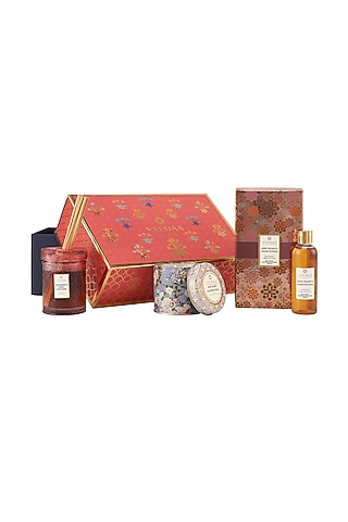 Ruby Peony & Honeysuckle Duo Gift Set by Veedaa
