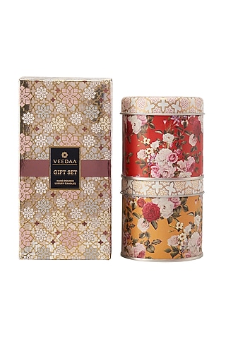 Black Orchid & Prosecco Berry Scented Candle Gift Set by VEEDAA