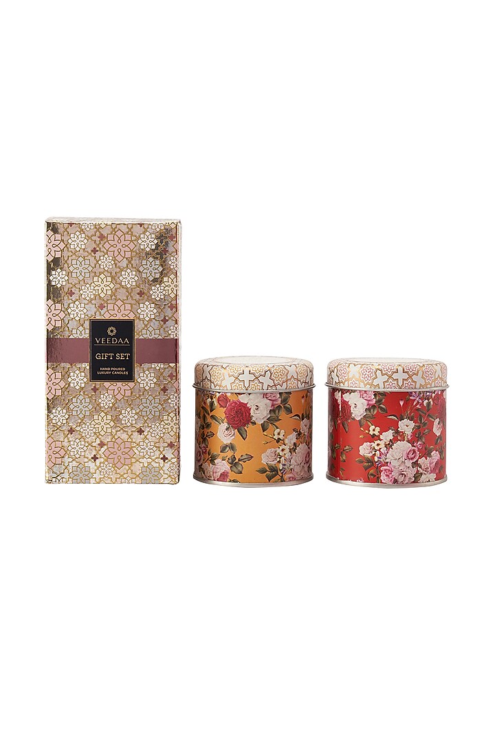 Black Orchid & Prosecco Berry Scented Candle Gift Set by VEEDAA at Pernia's Pop Up Shop