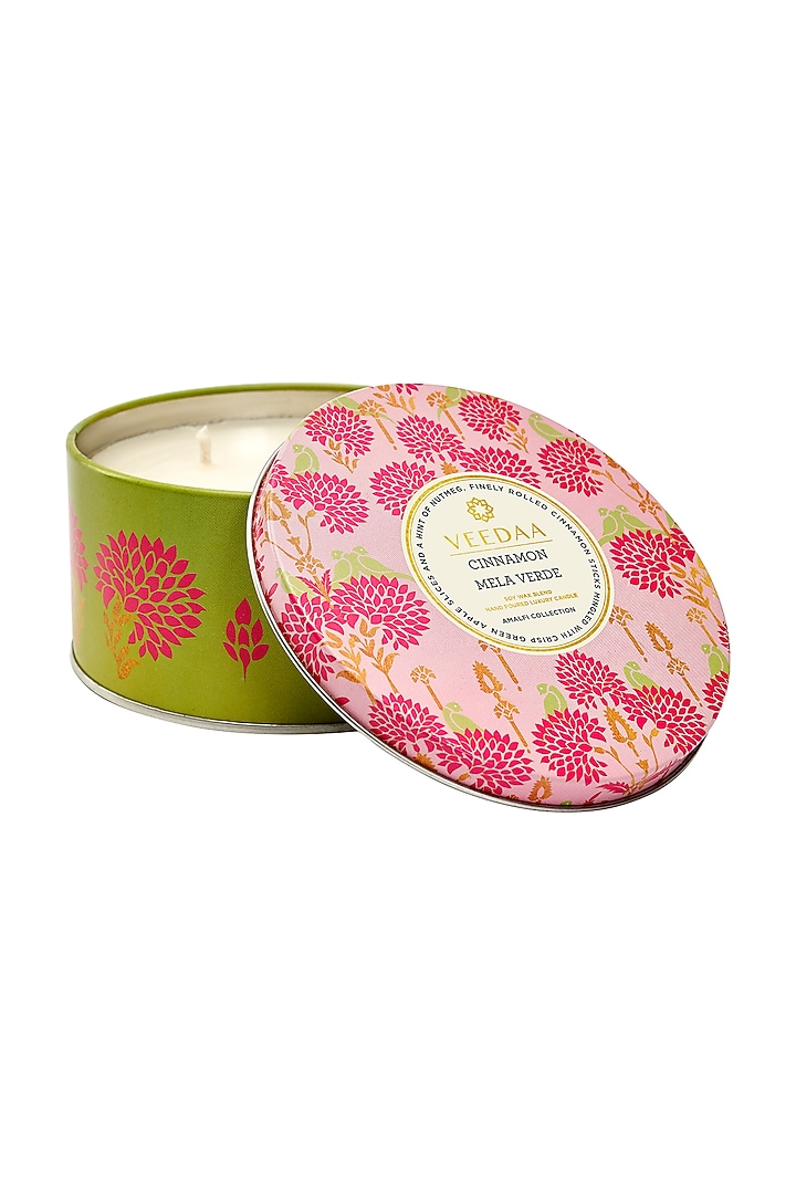 Cinnamon Mela Verde Scented Candle by VEEDAA at Pernia's Pop Up Shop