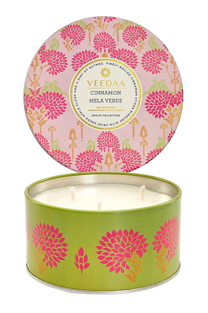 Cinnamon Mela Verde Scented Candle by VEEDAA at Pernia's Pop Up Shop