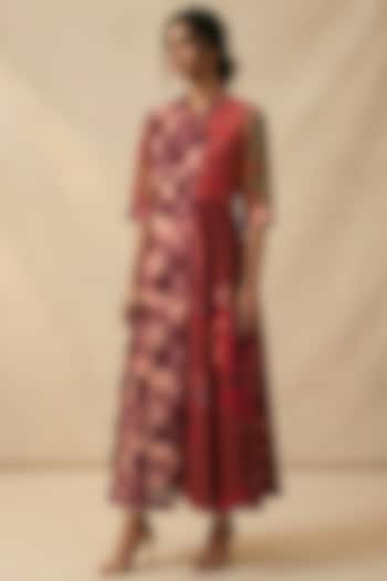 Multi-Colored Cotton Printed Summer Dress by Vedika M at Pernia's Pop Up Shop