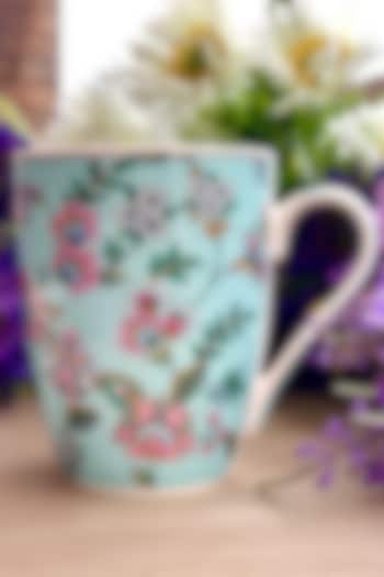 Blue Premium Porcelain Mugs (Set of 2) by Vigneto at Pernia's Pop Up Shop