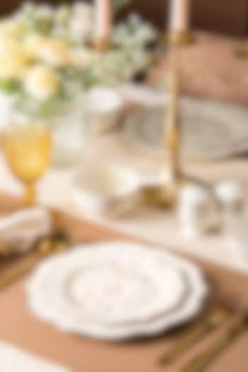 White Finest Premium Porcelain Floral Dinner Set by Vigneto at Pernia's Pop Up Shop