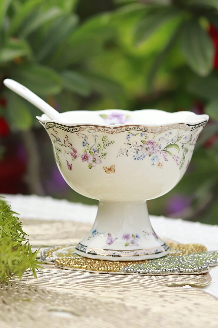 Multi-Colored Finest Premium Porcelain Dessert Cup Set by Vigneto at Pernia's Pop Up Shop