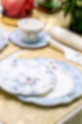 White & Blue Finest Premium Porcelain Snack Set by Vigneto at Pernia's Pop Up Shop