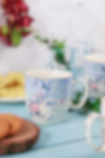 White & Blue Finest Premium Porcelain Mug Set by Vigneto at Pernia's Pop Up Shop