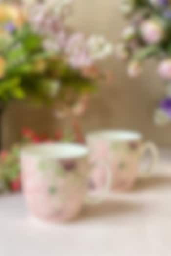 Blush Pink Finest Premium Porcelain Mug Set by Vigneto at Pernia's Pop Up Shop