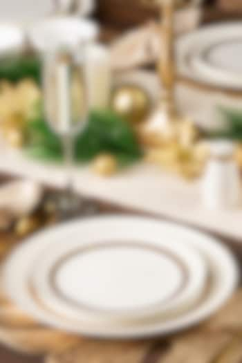 White & Golden Finest Premium Porcelain Dinner Set by Vigneto at Pernia's Pop Up Shop