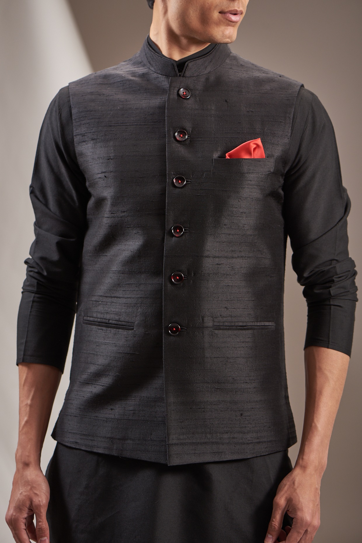 Eclipse Wine Textured Nehru Jacket | Nehru jackets, Jackets, Fashion outfits