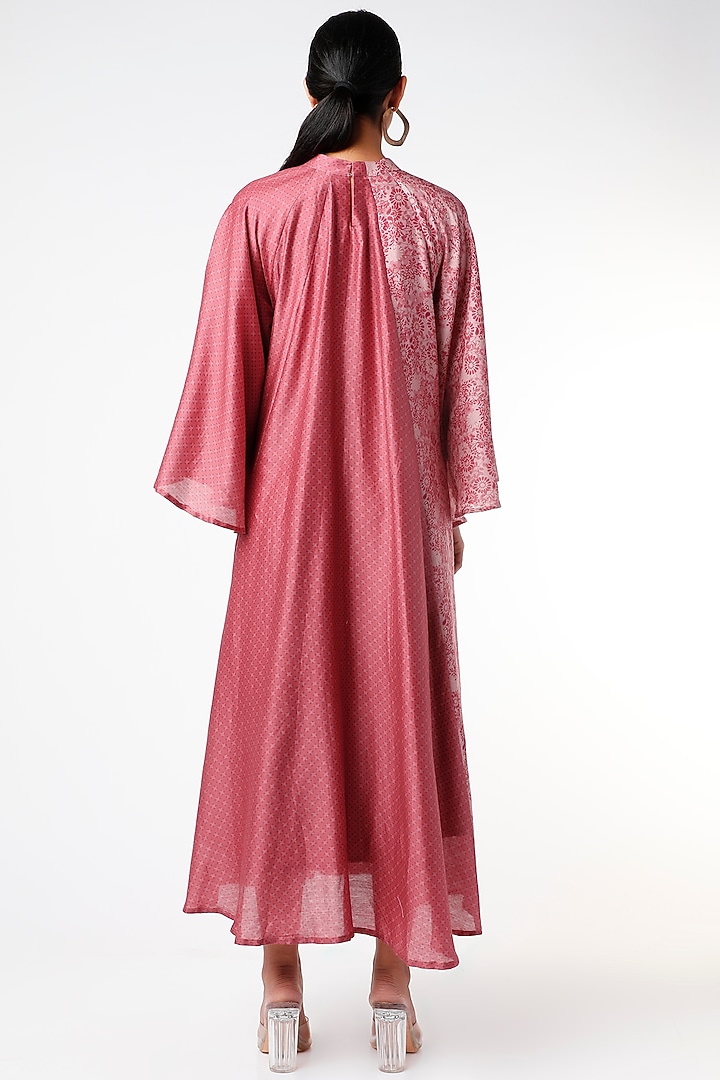 Blush Pink Printed Tunic by Vishala Shree at Pernia's Pop Up Shop