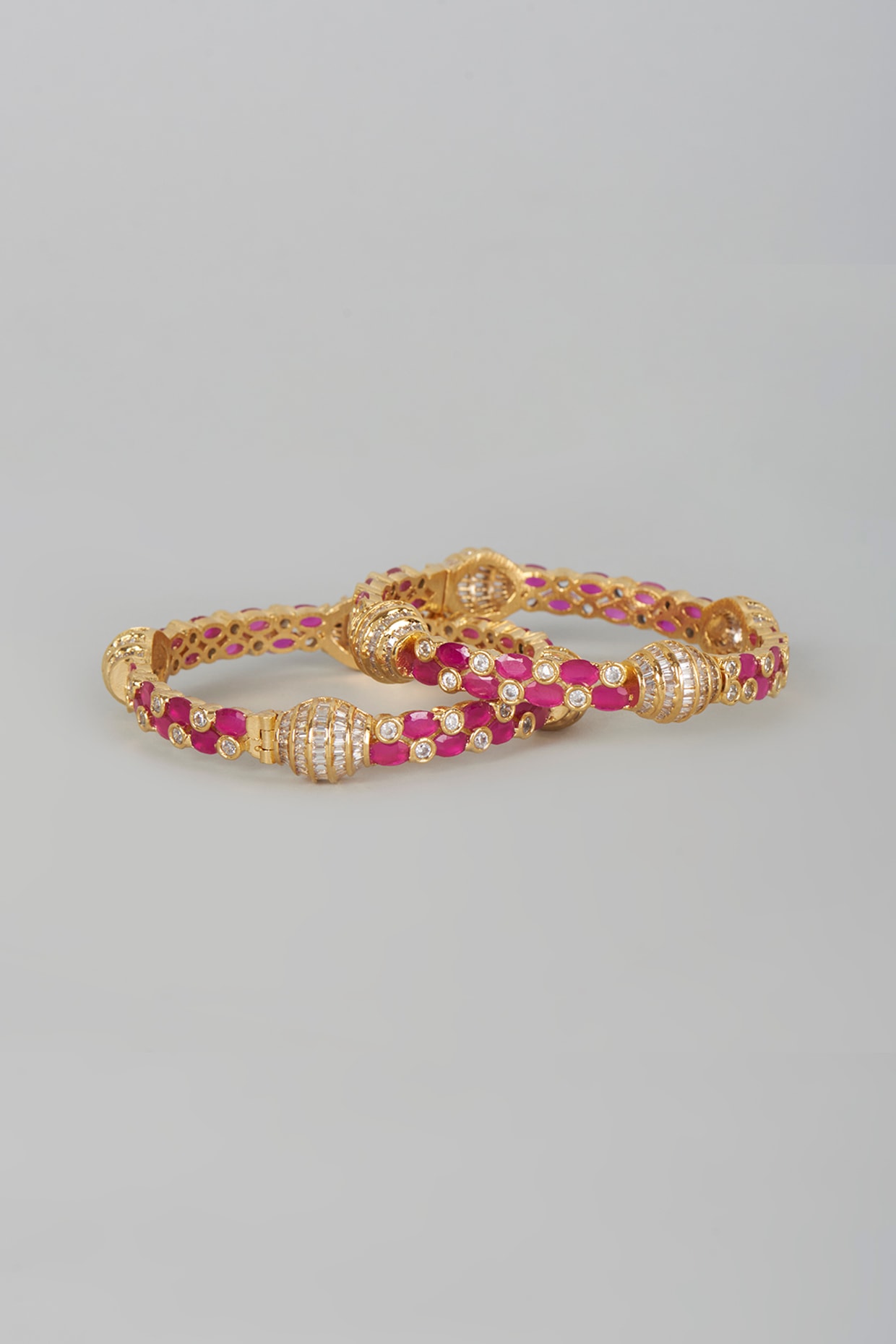 Ruby bangles malabar on sale gold