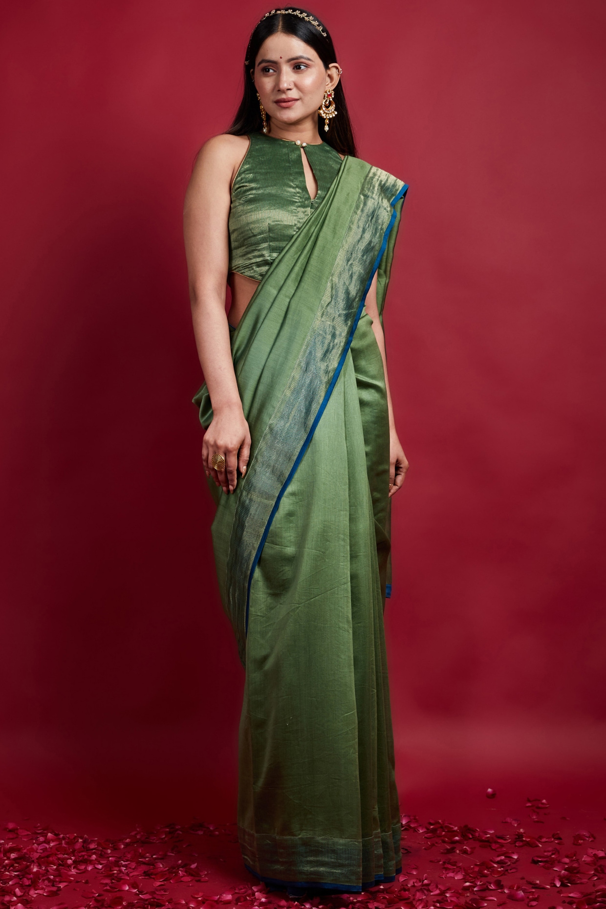 Buy Anushka Sharma Pure Chanderi Silk Saree in Katan Silk Exclusive  Statement Bollywood Replica Indian Handloom Saree Bridal Wedding Saree  Online in India - Etsy