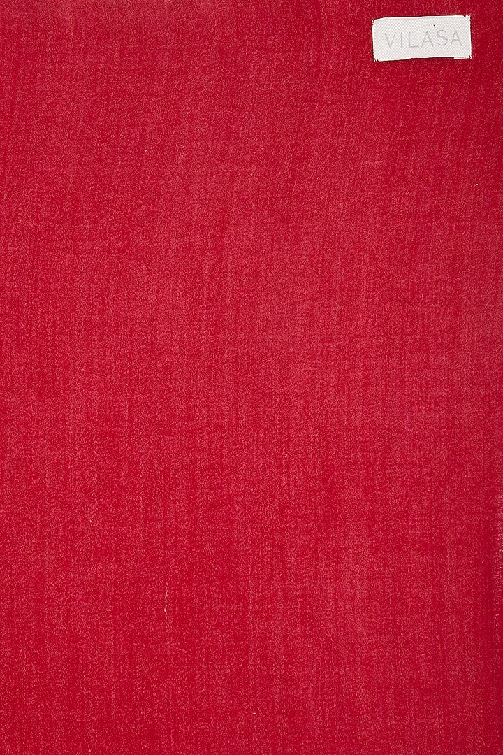 Red & Pink Reversible Stole by Vilasa at Pernia's Pop Up Shop