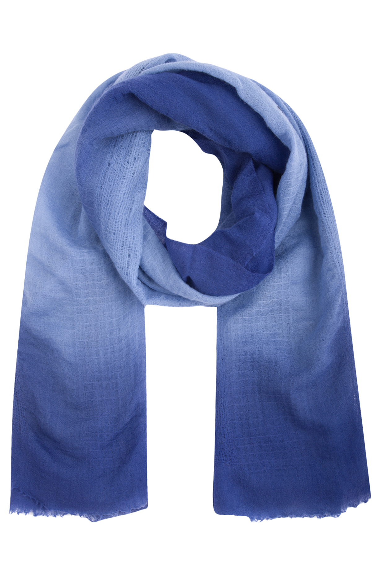 Blue ombre stole by Vilasa