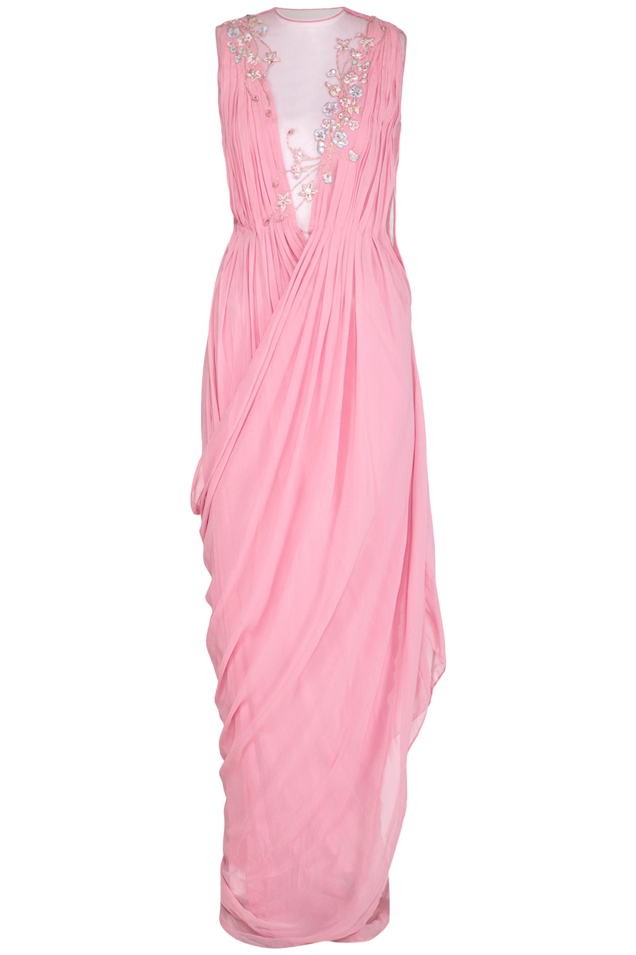 cocktail saree gown