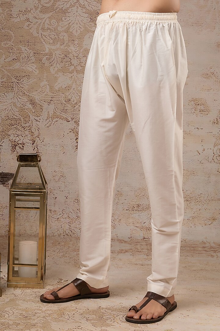 Mint Blended Silk Kurta Set by Vanshik at Pernia's Pop Up Shop