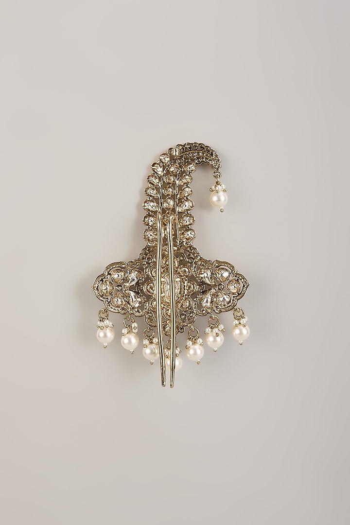 Antique Gold Mixed Metal Kalangi by Vanshik at Pernia's Pop Up Shop
