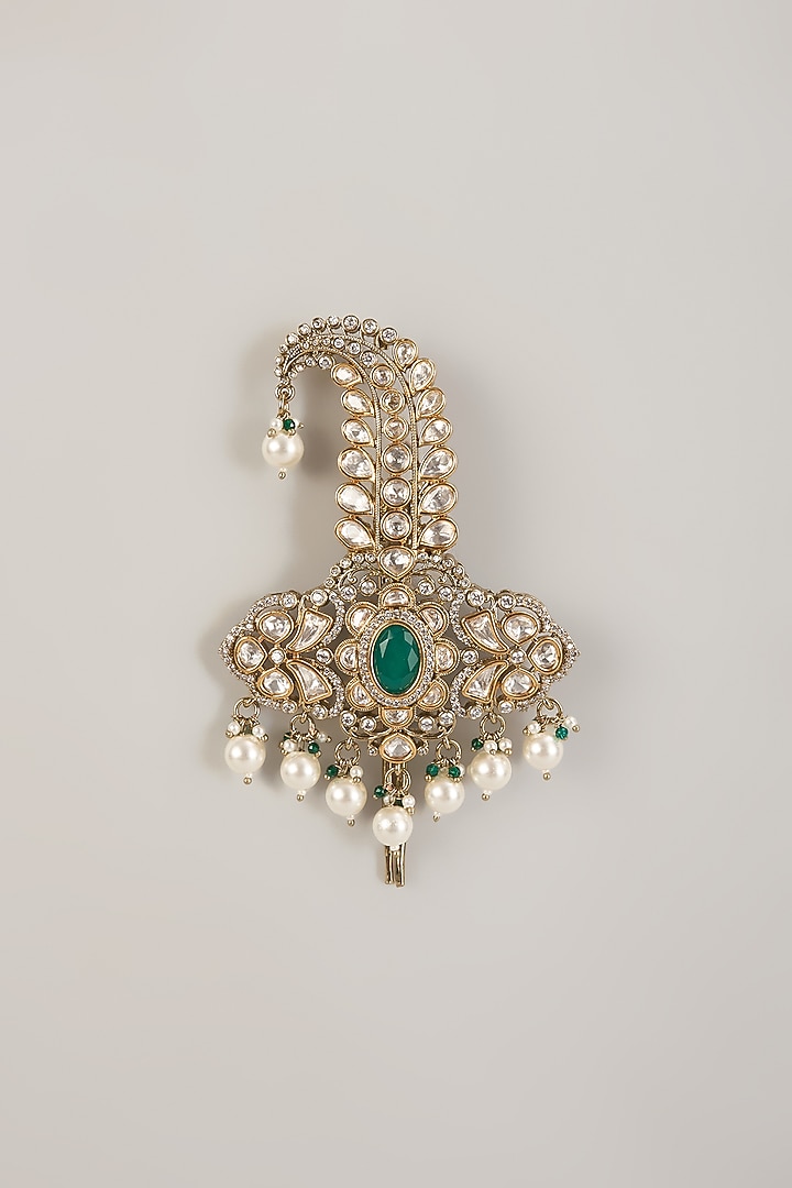 Antique Gold Mixed Metal Kalangi by Vanshik at Pernia's Pop Up Shop