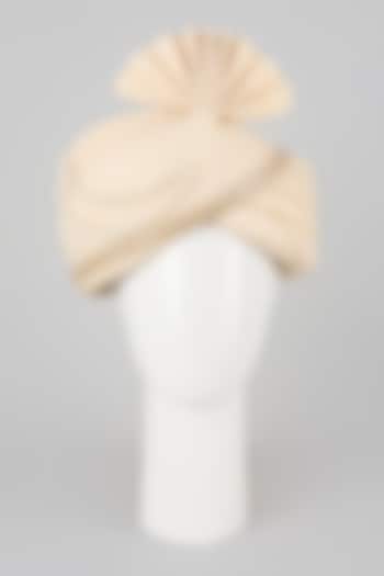 Beige Silk Safa by Vanshik at Pernia's Pop Up Shop