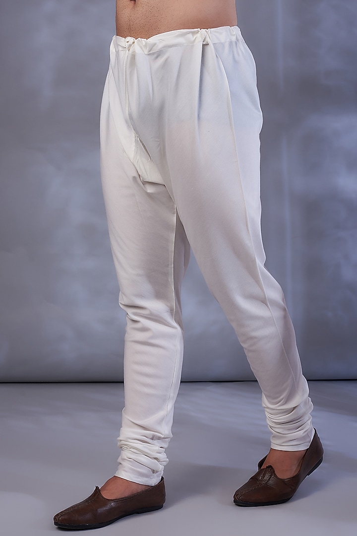 Grey Dupion Silk Resham Embroidered Kurta Set by Vanshik at Pernia's Pop Up Shop